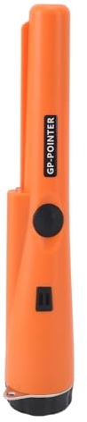 Metalldetektor-Pinpointer, Präziser, Empfindlicher Handstab, 12-kHz-Frequenz, ABS-Material für die Schatzsuche (ORANGE)