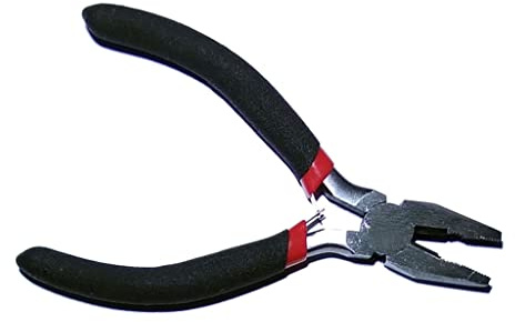 Heavy Duty 4.5 Inch Combination Pliers Solid 45# Steel Pliers Wire Cutter Pliers Tool with Non-Slip Handle 125mm Length