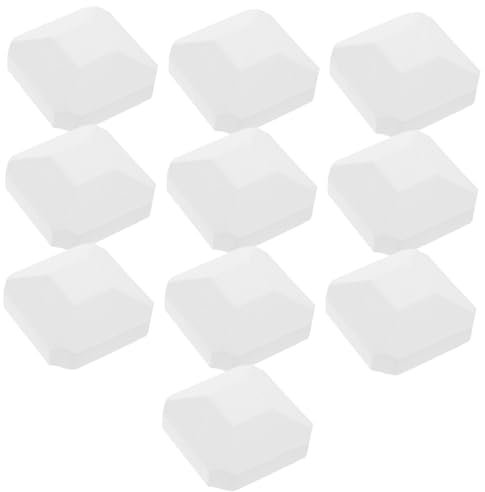 IMIKEYA 10 Piezas Briquetas Autolimpiables Para Parrilla De Gas Briquetas De Cordierita De Repuesto Para Parrilla De Barbacoa Uso Chimenea De Gas y De Barbacoa