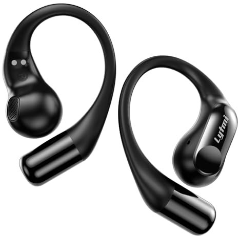 Lytmi G1 Casque Bluetooth sans Fil ANC, Casque Ouvert avec 4 Micro ENC à réduction du Bruit, Casque Bluetooth 30 Heures d'autonomie, Casque Confortable, Basses Profondes, Personnalisation Via App