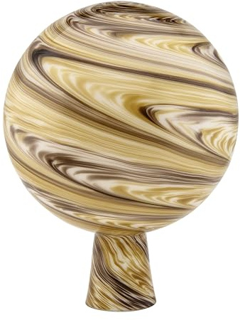 Windhager Boule de Jardin Multicolore Marron - Ø 15 cm - Boule de Rose en Verre de Jardin, Boule de Jardin - en Verre soufflée à la Bouche - décoratif Boule en Verre
