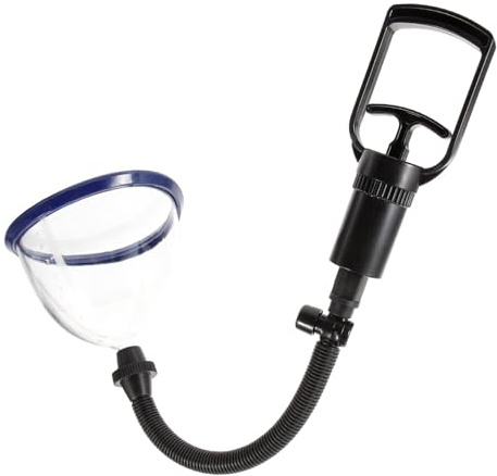 IWOWHERO Masajeador Manual de Ventosas para Pecho Grande Tubo Negro y Caja de Colores, Dispositivo de Elevación, Uso Corporal y Bienestar Femenino