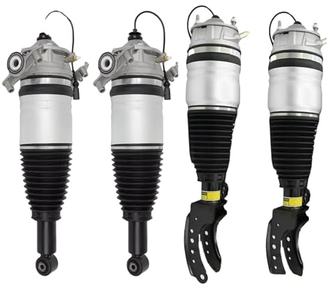 Sospensione pneumatica, ammortizzatore a molla pneumatica compatibile con VW Touareg Porsche Cayenne 2011-20187 P6601020K 7P6616039N 95835850410(FRONT LEFT)