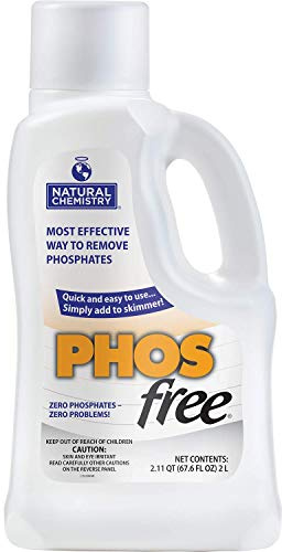 Natural Chemistry Phosfree, 2 L, Single, Phosphate Remover, Quick and Easy to Use, Improves Filter Performance, Reduces Pool Maintenance