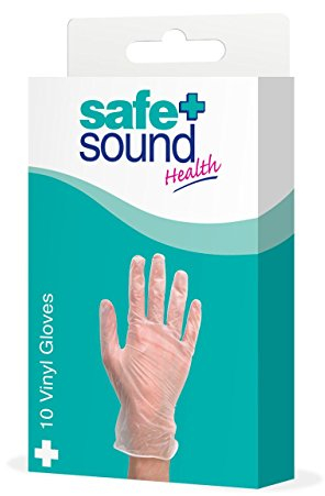 Safe & Sound 10 Vinyl Gloves
