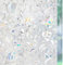 rabbitgoo 3D Window Film Privacy Film for Glass Windows, No Glue Self-adhesive Rainbow Glass Covering Frosted Opaque Decorative Stickers Heat Control Static Cling for Kitchen Room Tulip 90x200 cm