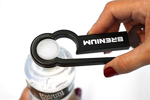 BRENIUM Multifunctional Bottle Opener for Water and Beer, Twist-Off, for Weak Hands, Seniors, Elderly, Rheumatoid Arthritis, Ergonomic Gripper