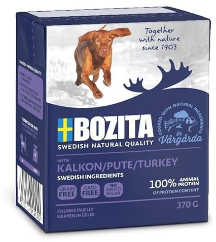 Bozita Happen in Gelee mit Pute | 6 x 370 g