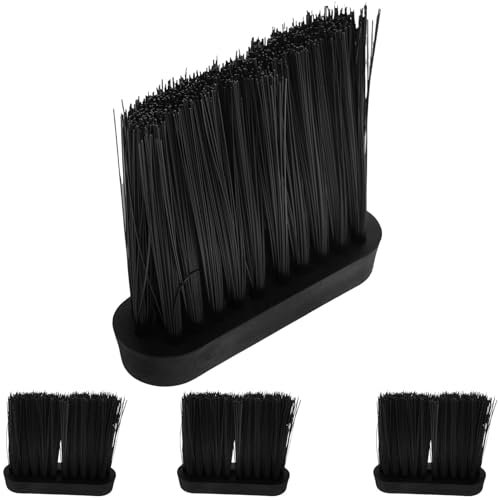 Milisten 4 Uds. Cabezal De Repuesto De Cepillo Para Chimenea Cabezal De Cepillo De Limpieza De Plástico Repuesto De Plumero Para Chimenea Fogón Accesorios Para Encimera De Cocina