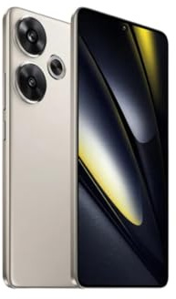 Xiaomi POCO F6 5G Mobile, Titane (12 Go de RAM + 512 Go) | Snapdragon 8s Gen 3 | Écran AMOLED 120 Hz de 6,7 | Triple caméra avec OIS 50 + 8 MP, caméra Frontale de 20 MP