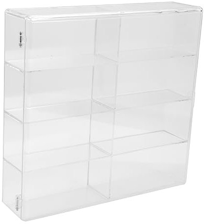 Vaguelly Modellauto-vitrine Acrylbox Durchsichtig Für Figuren Sammelbehälter Kleiner Organizer Zum Ausstellen
