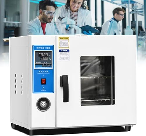 pealiritansemen Horno De Secado por Convección De Aire Forzado De Laboratorio, Horno Termostático De Laboratorio Digital Industrial, Horno De Secado Comercial con Temperatura Controlada