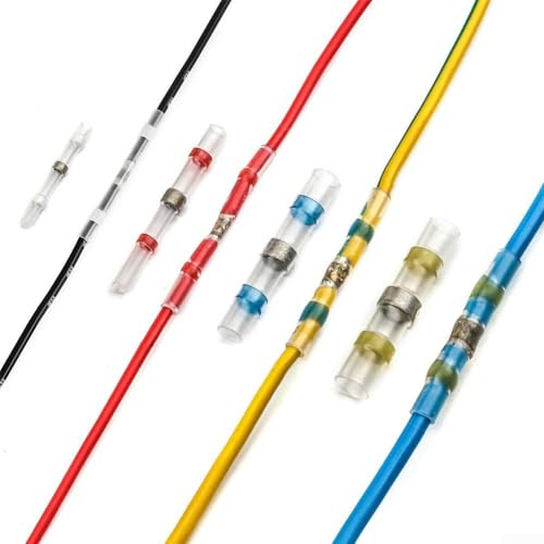 Facile collegamento passo dei fili 300PCS Seal Sleeve Butt Terminals con termorestringente impermeabile