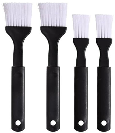 HDGSAFD 4 Piezas De Cepillo De Aceite, Accesorios para Hornear, Cepillo De Barbacoa, Cepillo De Salsa, Cepillo De Aceite De Mango Largo, Herramientas De Cocina.