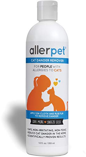 Allerpet Rimozione peli di Gatto, Soluzione per alleviare Le allergie, 340 g