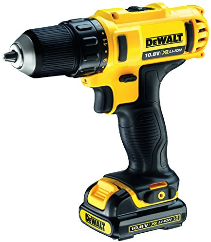 DeWalt DeWALT DCD710S2 - Cordless Combi Drills (Lithium-Ion (Li-Ion), Black, Yellow)