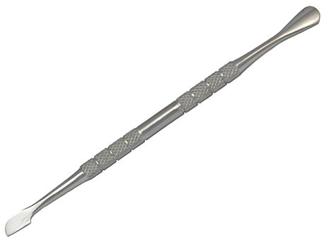 Doppelinstrument Nagelmesser und Hautschieber, klein 11 cm Edelstahl rostfrei