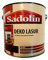 Sadolin Deko Lasur Innen, Farbton Bordeauxrot ( Mahagoni ) / 375 ml /schützt Holz vor Schmutz u. Kratzern / Wasserabweisend /