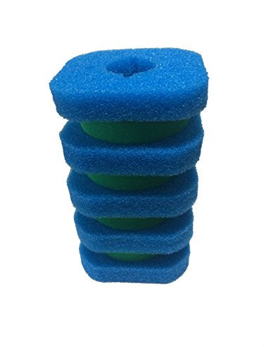 LTWHOME Filterschwamm Passend für OASE FILTOCLEAR 11000(5 Rauh und 4 Fein)