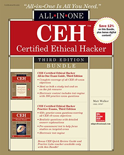 CEH Certified Ethical Hacker Bundle, Third Edition (All-in-One) (English Edition)