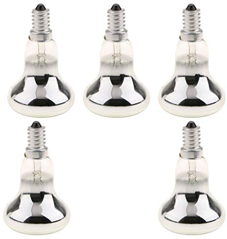 Backbayia 5pcs 40W SES R50 E14 Éclairage Intérieur Ampoules à Réflecteur pour Chambre Salon Café Hôtel
