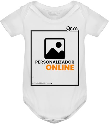 QCM Body Bebé Manga Corta/Larga/Sin Mangas | Personalizado 100% Algodón | Regalo Recién Nacido (18 Meses)