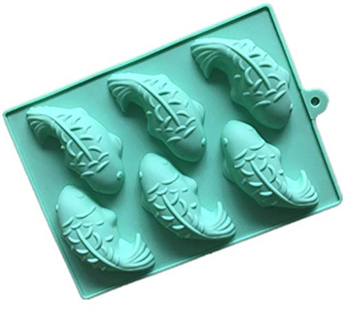 Fisch-Form-Silikon-Kuchen-Form-Praline-Fondant Dekorieren Schokoladenform Kuchenbackform Eiswürfel