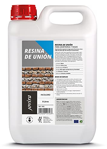 JOVIRA PINTURAS Resina puente de Unión para Morteros y Yesos Hormigón (5 Litros) F-17