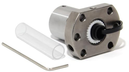 Zeberoxyz 1 PZ SFU1204 Vite a sfera Diametro 12mm 4mm Passo Vite a sfera Singolo dado per 1204 dado alloggiamento Staffa CNC Carving Machine Parts