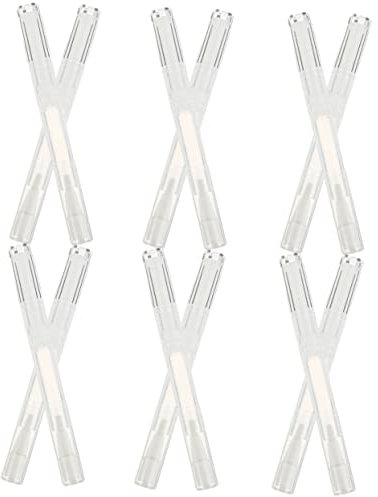 Didiseaon 12 Pezzi filatore di unghie vassoio per il trucco penne artigianali lucidalabbra contenitori per balsamo per le labbra fornitura di assistenza postale tubi ricaricabili ciglio pp