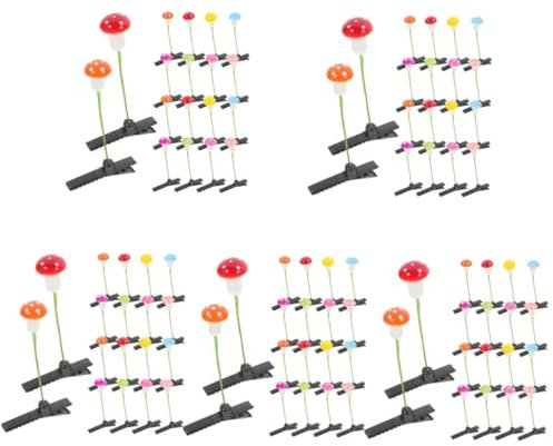 Didiseaon 150 Pièces pince à cheveux citronnier pinces cheveu barrettes mini pinces à cheveux pinces à cheveux germées pour enfants petites de soja couvre-chef