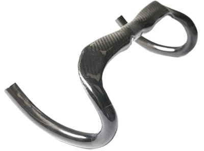 Rennradlenker aus Carbon Racing rennrad glänzend matt 3K volle Carbon Faser Fahrrad Lenker Carbon gebogen bar 31.8 * 380-440mm(Gloss 380mm)