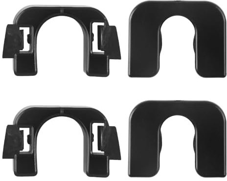 Teuena 2 Paar 1539663 Hutablage Clip Kompatibel mit Ford Fiesta Mk7 Mk8 | Kofferraumabdeckung Halterung für Focus B-Max C-Max C3 DS3 Gepäckbefestigung Hinten für Qashqai J10 015532109E 8795EN