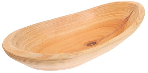 TOPBATHY Assiette à Fruits en Bois Grand Plateau de Service de Vaisselle Japonaise Assiette de Rangement de Collations Multi-usages