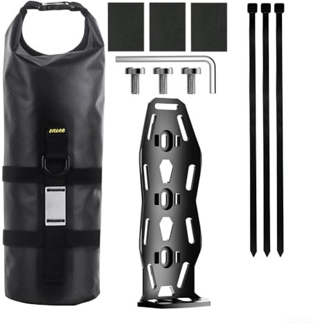 Fahrradgabeltasche, 5 l, wasserdichte Vorderradgabel für den Außenbereich, Fahrradgabel Dry Bag für Mountainbike, Rennrad, Tasche (B)