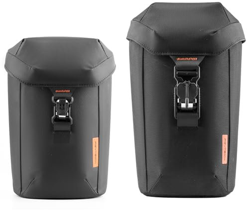 PGYTECH Custodia Obiettivo L Borsa portaoggetti Borsa per obiettivo fotocamera reflex con protezione ammortizzata Accessori fotografici Compatibile per Sony/Canon/Nikon