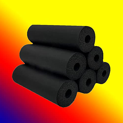 Pipe insulation Antifreeze Pipe Insulation Tubing For Air Conditioning, Heat Preservation Foam Pipe Covers For Water Pipes, ID 6 10 13 16 19 22 25 28 32 43 48 60mm (Size : ID19mmx9mmx1.8m)(ID 22mmx9mm