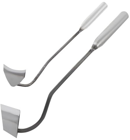 WEKADRIN 2pièces Houes à Main De Culture Outils De Labour Durables Acier pour Jardinage Et Agriculture Pratiques Et Résistantes