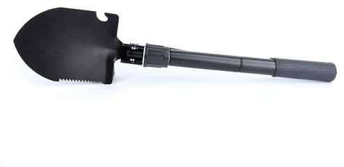 Pala Plegable - Herramienta de jardín de 400 mm, Liviana, Fabricada en Acero Inoxidable, fácil de almacenar y Transportar. *