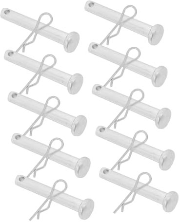 10 Ensembles Goupilles de Verrouillage pour Échafaudage de Goupilles Retenues Accessoires pour Chantiers de Construction Conception Fiable pour Connexion Stable