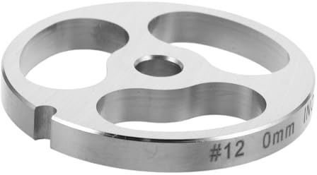 IMIKEYA Accesorios de Salchichas Disco de Corte Placa de Molienda Acero Inoxidable para Picadora de Carne Uso Cocina