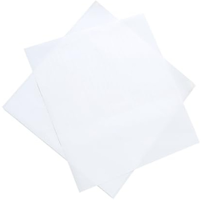 VALICLUD 100 pièces Papier Cuisson Absorbant Huile Jetables Antiadhésives pour Friture Pâtisserie et Barbecue Papier Alimentaire Écologique sans Odeur