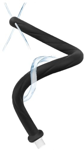 Duschen und Klistiere Set 4 Loch Sprayer，Douche Silikon,Flexibler Einlaufschlauch Silikon Komfortable Düse Einlaufaufsatz für Frauen und Männer 43cm