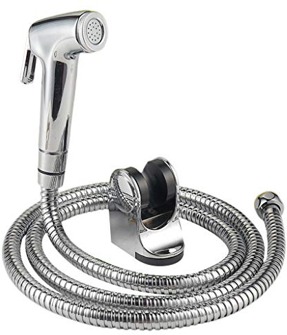 Handheld Shower Head Douche Toilet Bidet Spray Wash Jet Shattaf with Stainless Steel Hose Kitchen Bathroom Accessories