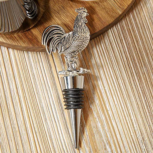 Single Bottle Stopper Hen Design