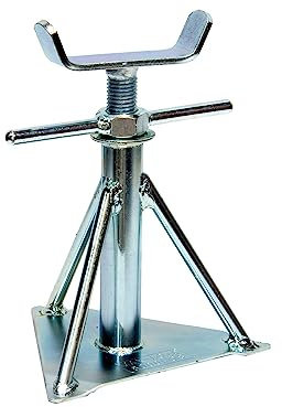Mystatic Very Small Axle Stand - Adjustable Stand for Leveling Static Caravans and Lodges - Caravan Support Stands - Caravan Stands for Car, Van, Camper or Other Vehicles - Size 7.5 - 10.5