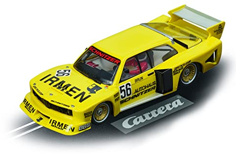 Carrera Evolution I BMW 320 Turbo Flachbau Team Schnitzer No.56 I Auto für Rennbahn | Rennbahnen und lizensierte Slotcars | bis zu 2 Spieler | Für Jungs & Mädchen ab 8 Jahren & Erwachsene