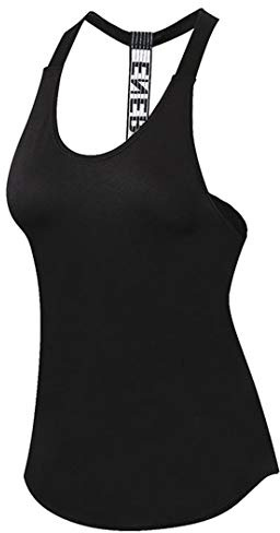 Donna per Palestra Tempo Libero Canotta da Donna per Yoga Fitness T-Shirt Seamless Elastico per Running Palestra Allenamento Magliette Canotta