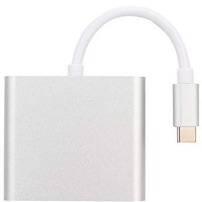 Cuifati Typ C bis 4K HDMI, USB 3.1 Typ C Adapter, Konverter für Game Console, mit High-End-Umweltschutz