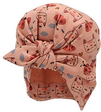 Sterntaler Mädchen Beanie-Mütze Knotenmütze Cat